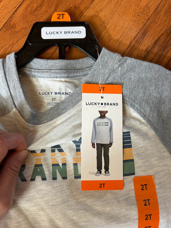 NWT Lucky Brand boys 2pcs outfit set 3