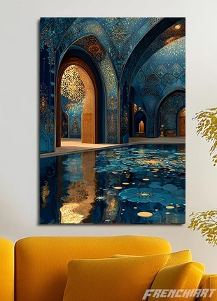 Poster métallique 30cm x 42cm Oriental+ aimant mural fourni., marque: NO LABEL, état: Très bon état, 28,15 €, 30,26 € Protection acheteurs (Pro) incluse