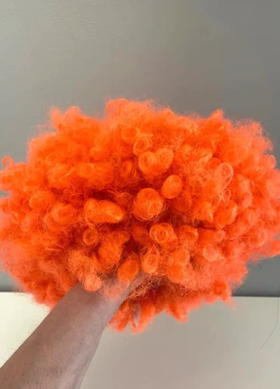 Déguisement Perruque orange citrouille adulte, marque: Party Line, état: Très bon état, taille: Taille unique, 4,00 €, 4,90 € Protection acheteurs incluse