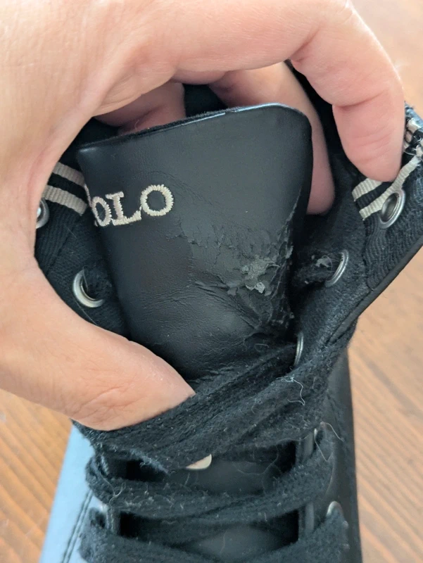 Basket montante Ralph Lauren noir - photo numéro 16