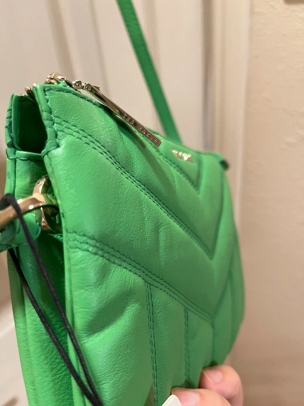 Ted Baker green quilted crossbody bag 5