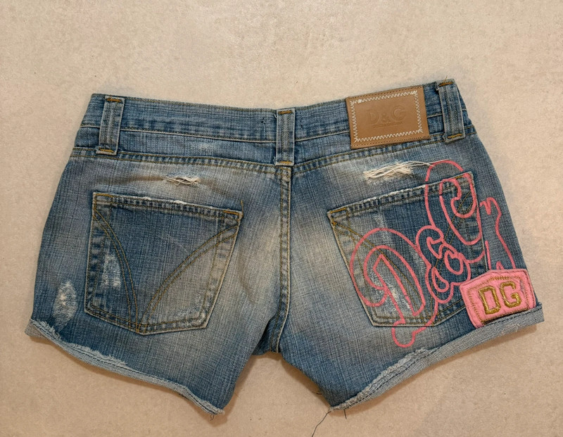 D&G szorty jeansowe 2