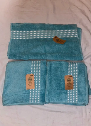 Lot de 3 serviette sincère coton bio, marque: Sincere, état: Neuf sans étiquette, 15,00 €, 16,45 € Protection acheteurs incluse