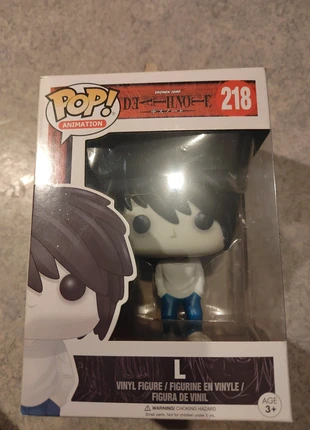Figurine pop rare, de L, death note n°218, marca: Funko, estado: Bueno, tamaño: Prematuro, máx. 44 cm, 32,00 €, 34,30 € Protección al comprador incluida