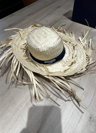 Chapeau de paille Ricard, marke: Ricard, zustand: Sehr gut, größe: Einheitsgröße, 10,00 €, 11,20 € inklusive Vinted-Käuferschutz