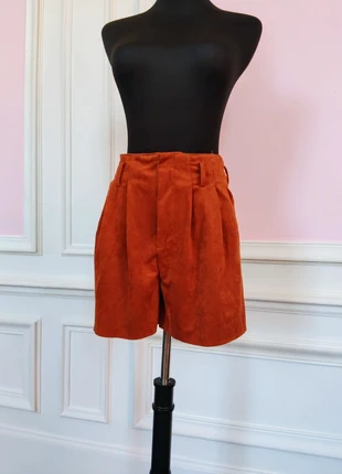 Porte effet velours rouge orange terre Promod taille 36/38 très bon état, brand: Promod, condition: Very good, size: S / 36 / 8, €6.00, €7.00 includes Buyer Protection