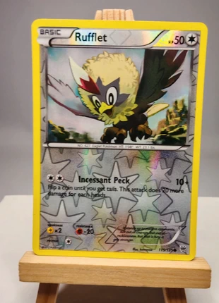 Pokemon rufflet reverse holo 115/135 plasma storm, brand: Pokémon, condition: Very good, £2.50, £3.33 includes Buyer Protection Pro