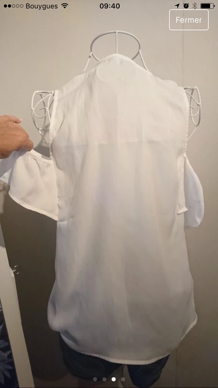Petit top blanc - photo numéro 3