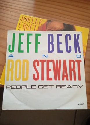 Vinyl 45 T Rod Stewart / Jeff Beck, marca: CBS, estado: Bom, tamanho: Prematuro, até 44 cm, €3.00, €3.85 inclui Proteção do Comprador