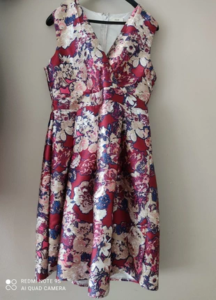 Robe fleuri T42, estado: Muy bueno, tamaño: XL / 42 / 14, 20,00 €, 21,70 € Protección al comprador incluida