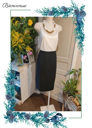 Jupe Marina Rinaldi 48 (C26), marca: Marina Rinaldi, estado: Muito bom, tamanho: 4XL / 48 / 20, €10.00, €11.20 inclui Proteção do Comprador