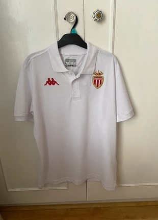 White AS Monaco polo shirt Kappa, brand: K-Way x Kappa, condition: New with tags, size: L, £24.99, £26.94 includes Buyer Protection