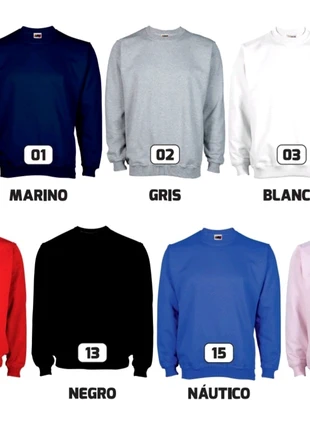 Sudadera basic PACK 5 UND Unixex. , estado: Nuevo con etiquetas, tamaño: M, 45,00 €, 47,95 € Protección al comprador incluida