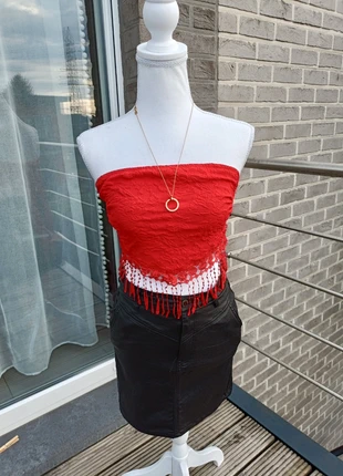 Top rouge élégant, marque: Shein, état: Très bon état, taille: Taille unique, 4,00 €, 4,90 € Protection acheteurs incluse