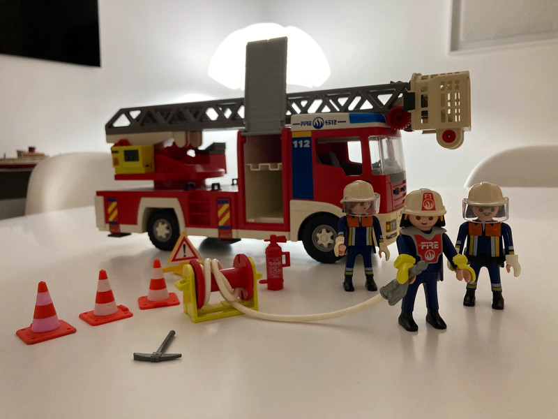 Playmobil 4820 - Camion de pompiers grande échelle