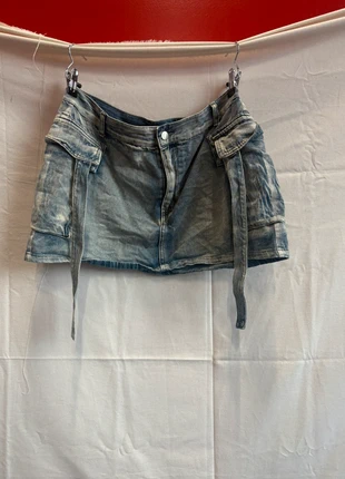 Denim miniskirt, marque: Shein, état: Bon état, taille: XL / 42 / 14, 4,00 €, 4,90 € Protection acheteurs incluse