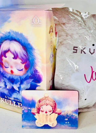 Skullpanda L'impressionnisme Teakwood, brand: POPMART, condition: Very good, size: Preemie, up to 44cm, €29.50, €31.68 includes Buyer Protection Pro