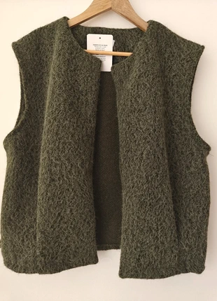 Gillet sans manche avec poches 20 %laine, marca: Boutique Parisienne, estado: Muito bom, tamanho: M / 38 / 10, €14.00, €15.40 inclui Proteção do Comprador