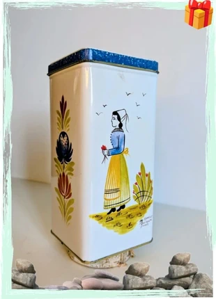 Boîte métal vintage – Galettes de Bretagne, marque: BRETON, état: Très bon état, 9,00 €, 10,15 € Protection acheteurs incluse