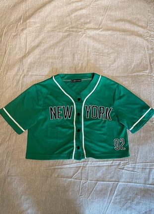 Green New York Crop Jersey, marque: New Yorker, état: Neuf sans étiquette, taille: XXS / 32 / 4, 8,00 €, 9,10 € Protection acheteurs incluse