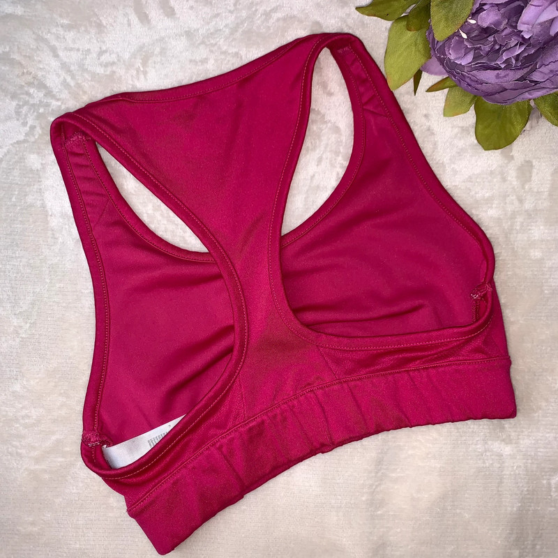 Adidas Magenta Sports Bra 2