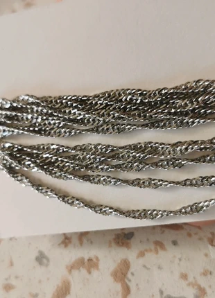 Chaîne ondulée torsadée neuve 2m, marque: Amazon, état: Neuf avec étiquette, 5,00 €, 5,95 € Protection acheteurs incluse