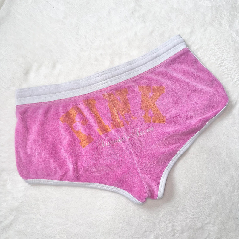 Vintage! PINK Terrycloth Shorts! 5