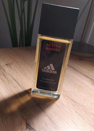 Obrázek k inzerátu: Adidas Dezodorant naturalny spray perfum 75ml Active Bodies dla mężczyzn