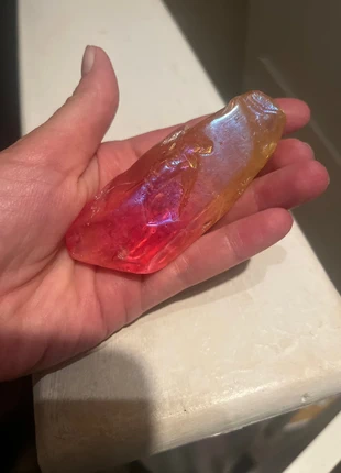 Yellow & red crystal tips aura point, brand: Source Unknown, condition: Very good, £4.00, £4.90 includes Buyer Protection