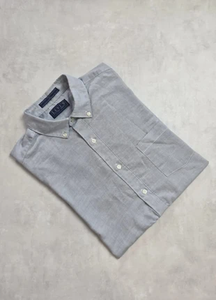 Chemise Levi's fitted shirt grise à manches courtes – Taille L homme, marque: Levi's, état: Très bon état, taille: L, 14,00 €, 15,40 € Protection acheteurs incluse