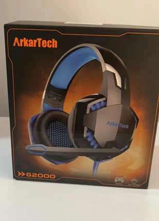 cuffie da gaming blu compatibili con laptop, marca: arkartech, estado: Novo com etiquetas, €11.00, €12.25 inclui Proteção do Comprador