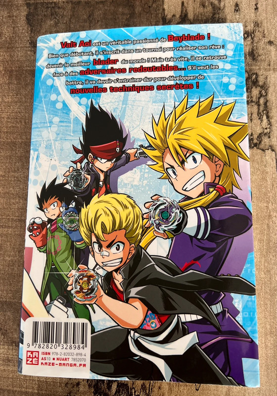 Manga beyblade Vinted