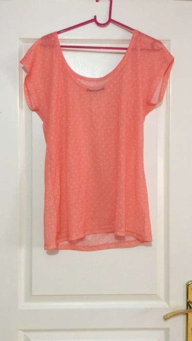 T-shirt Rose saumon/orange à pois MIM 3