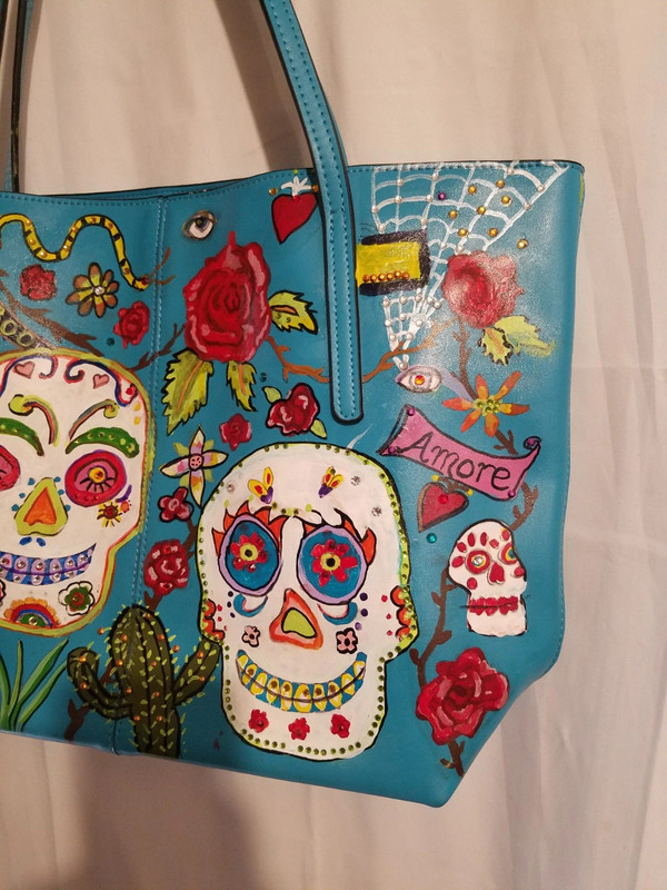 Cherry Chick skull handbag 3