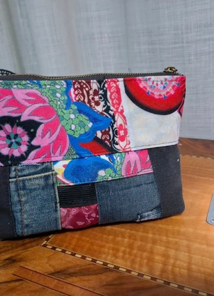 Monedero vaquero Desigual, marque: Desigual, état: Neuf sans étiquette, 10,00 €, 11,20 € Protection acheteurs incluse