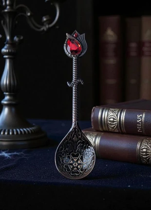 Gothic Dosing Spoon, brand: CackleWax, condition: New without tags, £1.95, £2.75 includes Buyer Protection Pro