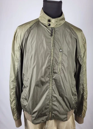 veste blouson bombers Hugo Boss vintage kaki homme T54 nylon style militaire bomber léger, merk: Hugo Boss, staat: Heel goed, maat: XL, € 48,00, € 51,10 inclusief Kopersbescherming Pro