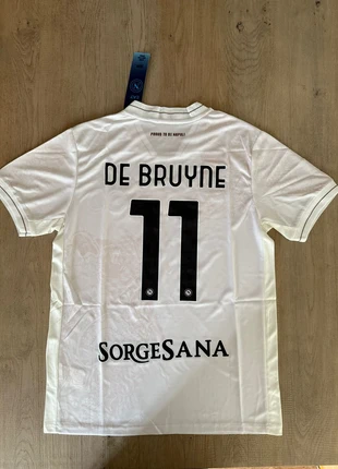 Napoli away 25/26 - De Bruyne #11, marca: Napoli, estado: Novo com etiquetas, tamanho: L, €28.99, €31.14 inclui Proteção do Comprador