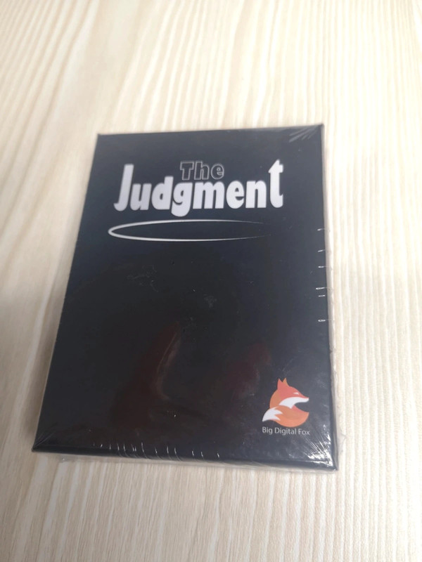 Juego de mesa: The Judgment Table (Firts Edition)  3