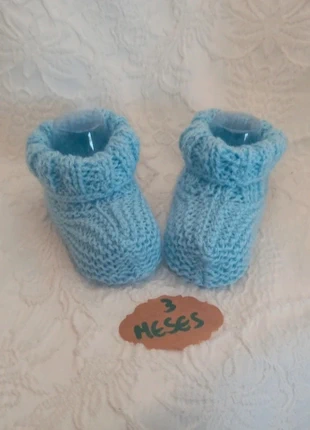 Patucos o botitas lana 3 meses, marque: Artesania, état: Très bon état, taille: 16, 8,00 €, 9,10 € Protection acheteurs incluse