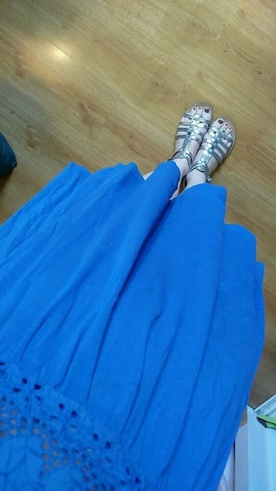 Robe bleu 4