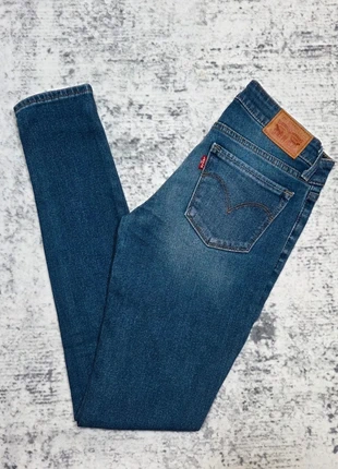 Jeans Levis 711 Skinny W23 L30 Bleu Vintage Habillé Old Money Retro Collector Y2k, brand: Levi Strauss & Co., condition: Very good, size: XXS / 32 / 4, €25.00, €26.95 includes Buyer Protection Pro