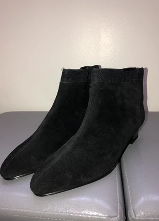 Bottine femme noir imprimé au talon, état: Neuf sans étiquette, taille: 38, 10,00 €, 11,20 € Protection acheteurs incluse