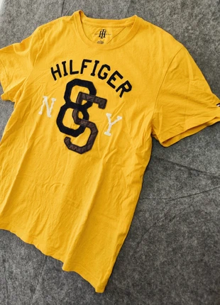 T shirt short sleeve Tommy Hilfiger yellow summer vibe M cotton, marke: Tommy Hilfiger, zustand: Sehr gut, größe: M, 12,50 €, 13,83 € inklusive Vinted-Käuferschutz
