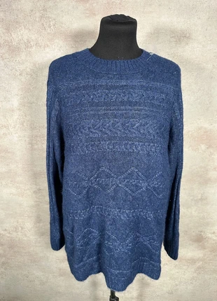 Pull Maille Torsadée Cable Knit Vintage St John's Bay bleu profond taille XL, brand: Vintage Dressing, condition: Very good, size: XL / 42 / 14, €15.00, €16.45 includes Buyer Protection Pro