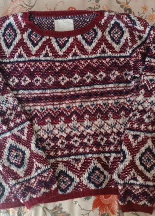 Jersey estampado, marca: Stradivarius, estado: Bueno, tamaño: S / 36 / 8, 3,00 €, 3,85 € Protección al comprador incluida