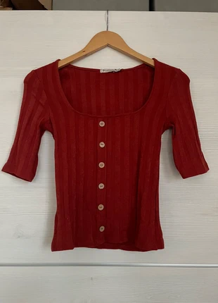 Jersey media manga Stradivarius, marca: Stradivarius, estado: Nuevo con etiquetas, tamaño: S / 36 / 8, 6,00 €, 7,00 € Protección al comprador incluida