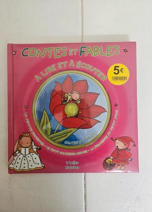 Luisterboek sprookjes in het Frans, contes et fables, staat: Heel goed, € 2,50, € 3,33 inclusief Kopersbescherming