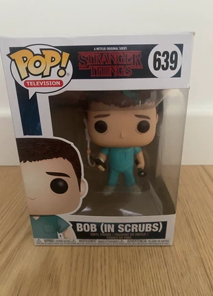 Figurine pop bob in scrubs, marca: Funko Pop, estado: Muito bom, tamanho: XS, €13.00, €14.35 inclui Proteção do Comprador