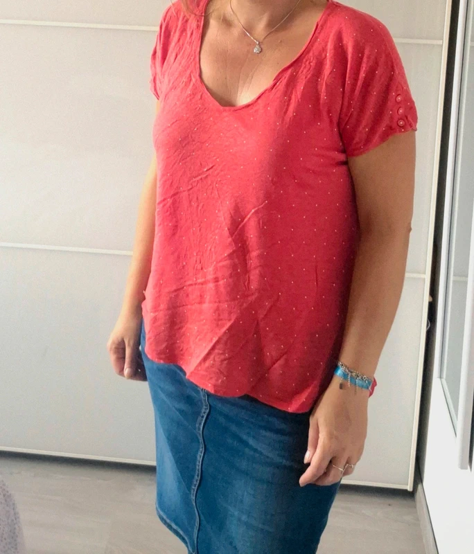 T-shirt en lin Harris wilson taille 1 - photo numéro 2